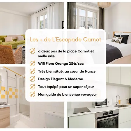 L'escapade Carnot - Centre Stanislas - 2pers Nancy